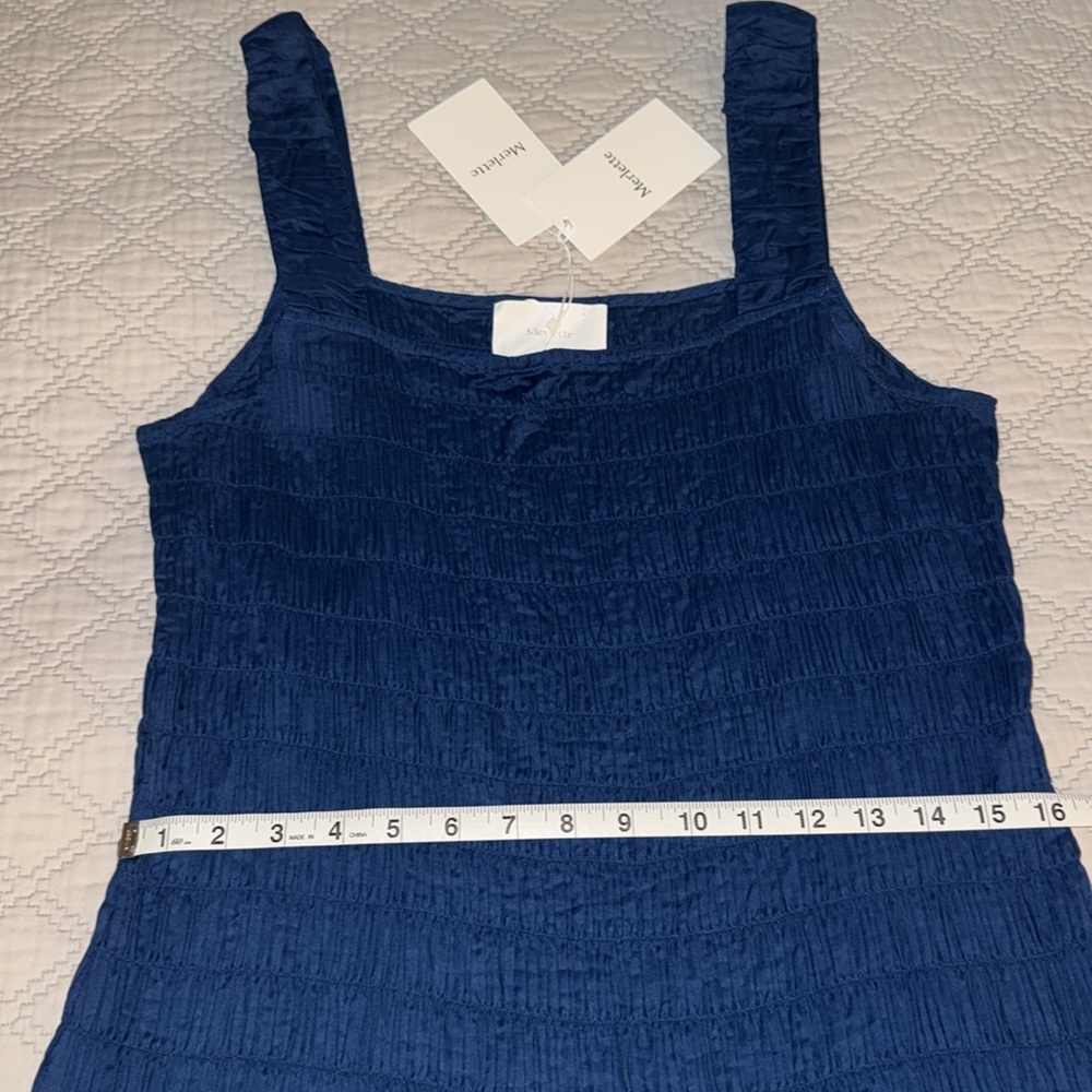 MERLETTE
Women's Freja Dress, Blue,
Perfect for summer days and nights - Picture 13 of 16